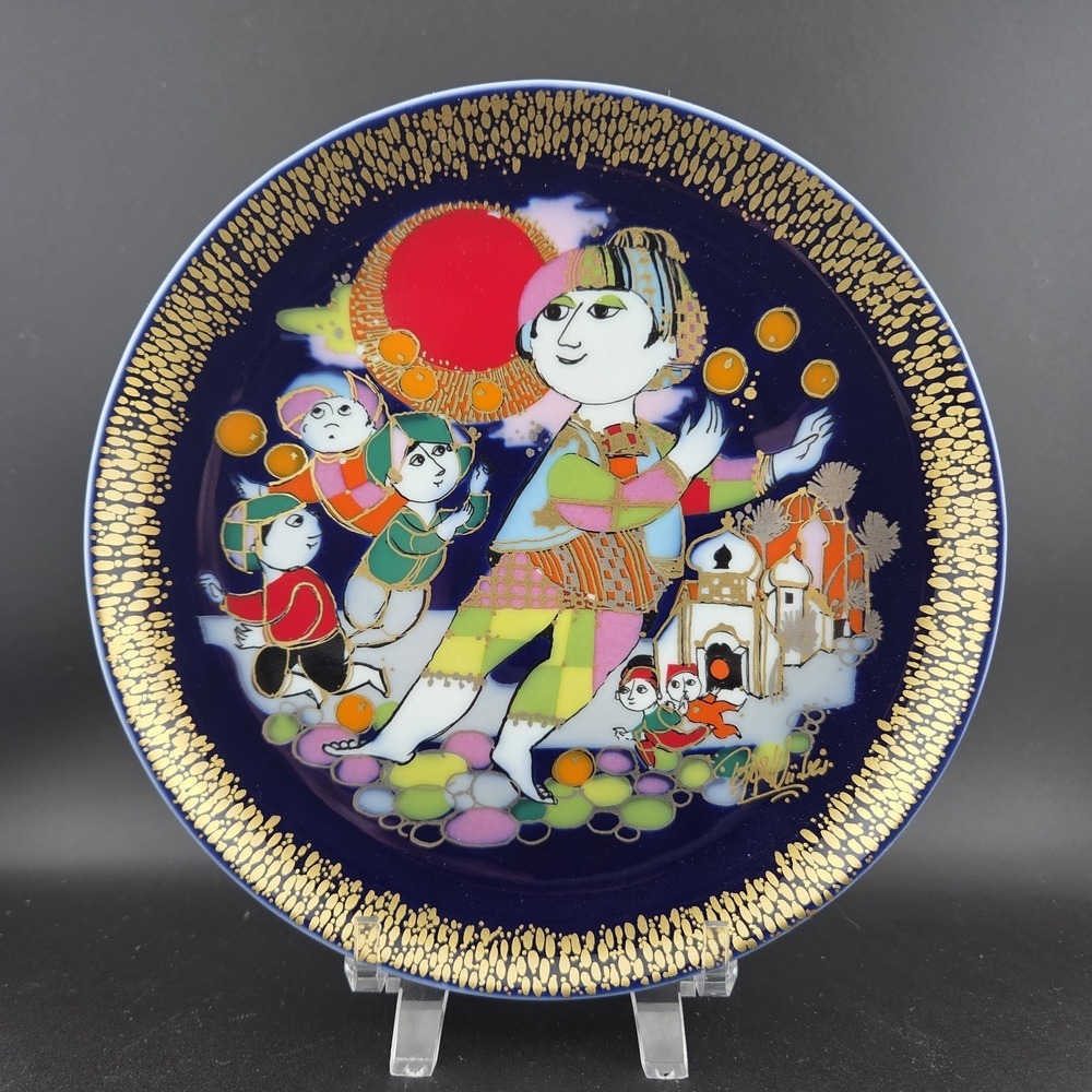 Motiv II 2 Plate Aladin Sammel Teller Rosenthal Studio Linie Bjorn Wiinblad